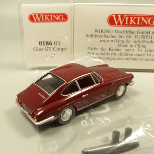 Wiking 1:87 018601 Glas GT Coupé in OVP EX7480 – Bild 3