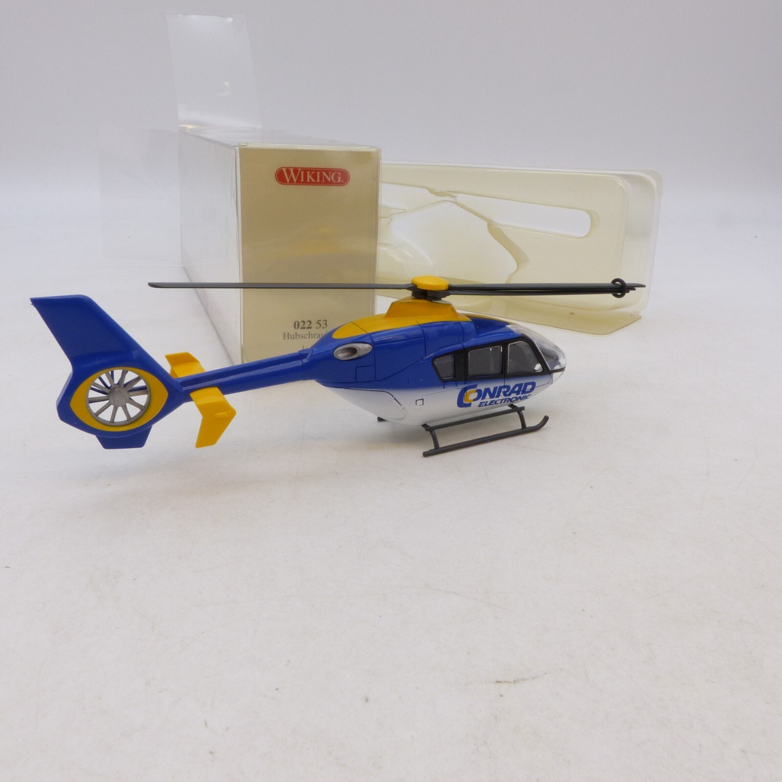 Wiking 1:87 022 53 Eurocopter EC135 Conrad Elecronic in OVP RG3333 – Bild 4