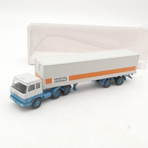 Wiking 1:87 052705 Hanomag Henschel Sattelzug Fruehauf in OVP RR2912