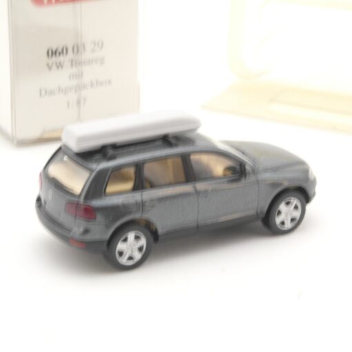 Wiking 1:87 060 03 29 VW Touareg mit Dachgepäckbox in OVP QR7275 – Bild 3