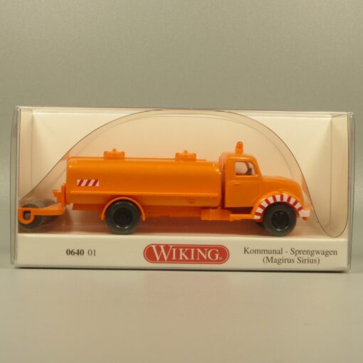 Wiking 1:87 064001 Magirus Sirius Kommunal - Sprengwagen in OVP EX7161 – Bild 4