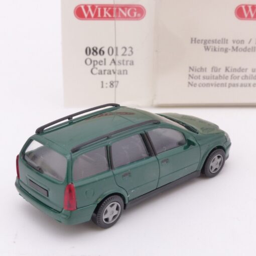 Wiking 1:87 0860123 Opel Astra Caravan dunkelgrün in OVP EX4885 – Bild 3