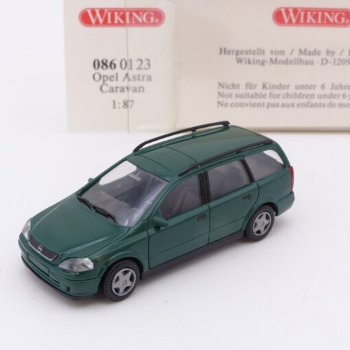 Wiking 1:87 0860123 Opel Astra Caravan dunkelgrün in OVP EX4885