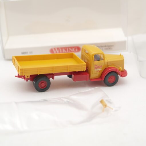 Wiking 1:87 0895 05 MB L 6600 Pritschenkipper Bölling in OVP RR1908 – Bild 3