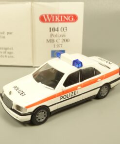 Wiking 1:87 10403 Mercedes Benz C 200 Polizei in OVP EX7341