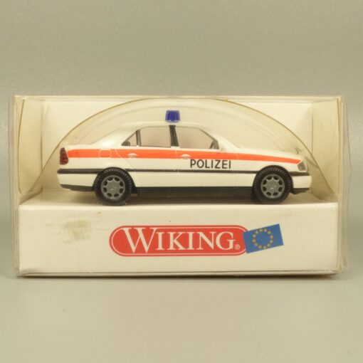 Wiking 1:87 10403 Mercedes Benz C 200 Polizei in OVP EX7341 – Bild 4