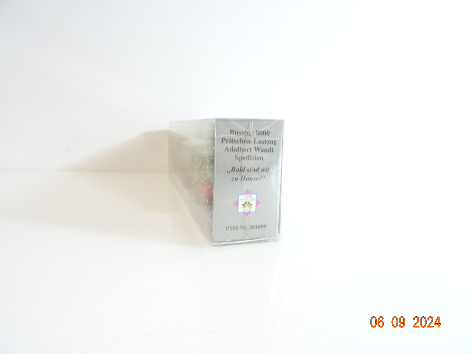 Wiking 1:87 201099 Büssing 8000 Pritschen-Lastzug Adalbert Wandt in OVP TF1055 – Bild 3