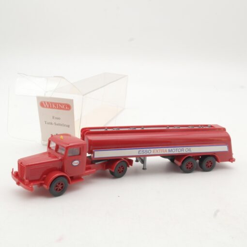 Wiking 1:87 24882 Büssing 8000 Esso Tanksattelzug in OVP RR1172