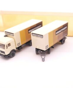 Wiking 1:87 29457 MB 2235 Koffer Lastzug GRAUTHOFF in OVP RT5402
