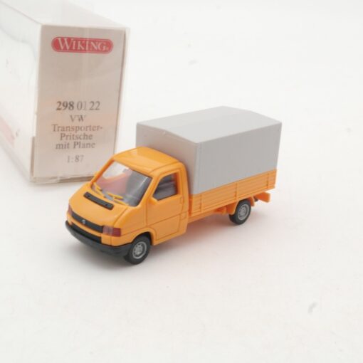 Wiking 1:87 298 01 22 VW Transporter Pritsche/Plane in OVP QR9913