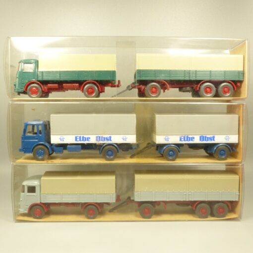 Wiking 1:87 3er-Pack ältere LKW Modelle in OVP EX6309