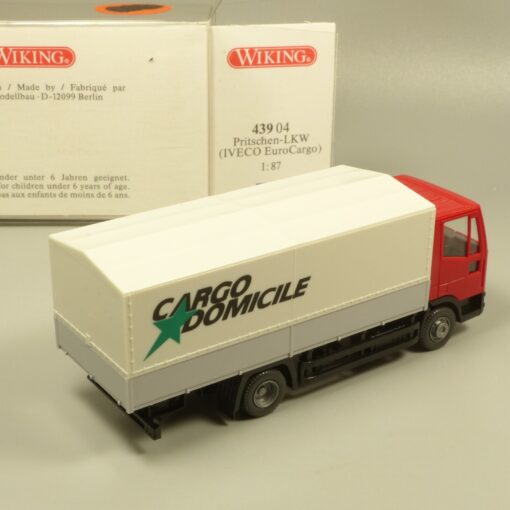 Wiking 1:87 43904 Iveco EuroCargo Pritsche/Plane Cargo Dmicile in OVP EX5851 – Bild 3