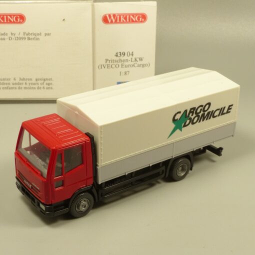 Wiking 1:87 43904 Iveco EuroCargo Pritsche/Plane Cargo Dmicile in OVP EX5851