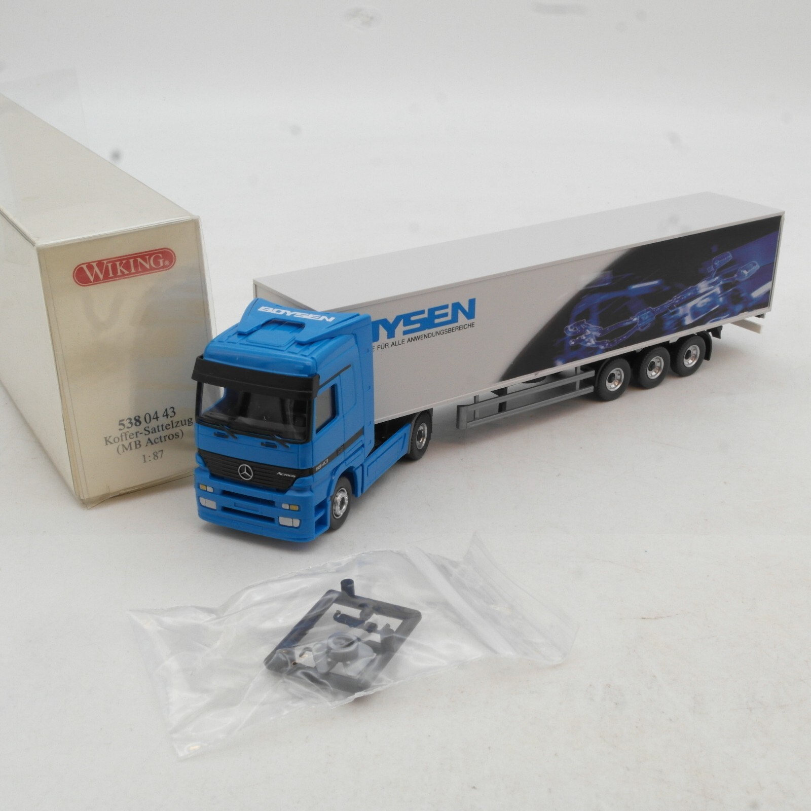 Wiking 1:87 5380443 Mercedes Benz Sattelzug Boysen in OVP RG3507
