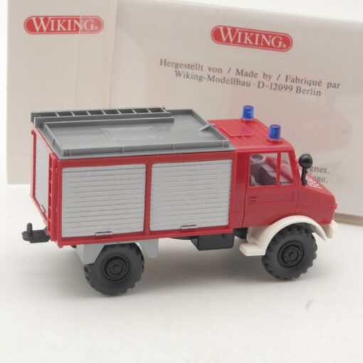 Wiking 1:87 6220022 Unimog Feuerwehr TLF 8/18 in OVP RR3624 – Bild 3