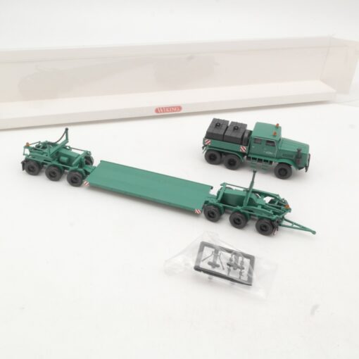 Wiking 1:87 851 37 50 Scheuerle Tieflader mit Schwerlastpritsche in OVP RR3344 – Bild 3