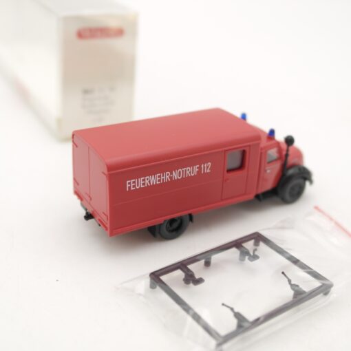 Wiking 1:87 861 11 34 Magirus Koffer-LKW Feuerwehr in OVP RR1735 – Bild 3