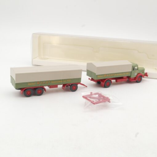 Wiking 1:87 891 01 41 Krupp Titan Pritschen-Lastzug  Wandt in OVP RR3350 – Bild 3