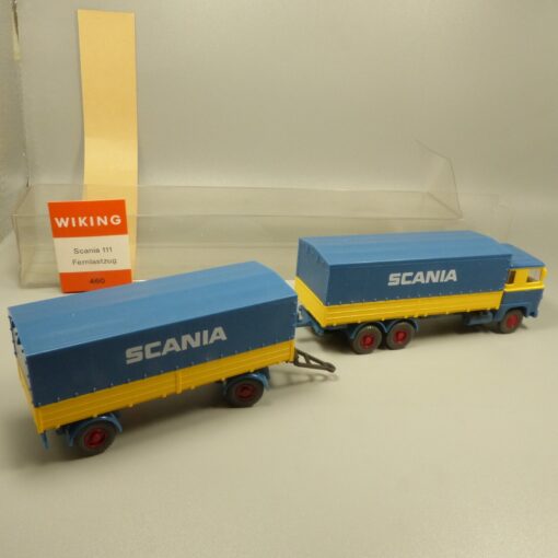 Wiking 1:87 GK 460/8 Scania 111 Fernlastzug SCANIA in OVP EX6319 – Bild 3