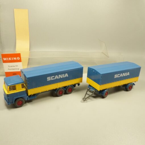 Wiking 1:87 GK 460/8 Scania 111 Fernlastzug SCANIA in OVP EX6319