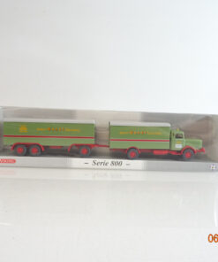 Wiking 1:87 H0 227725 Büssing 8000 Kofferlastzug Wandt neuwertig in OVP TF1058