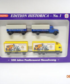 Wiking 1:87 H0 82-10 Set No. 1 350 Jahre Postbrauerei Nesselwang in OVP TF1021