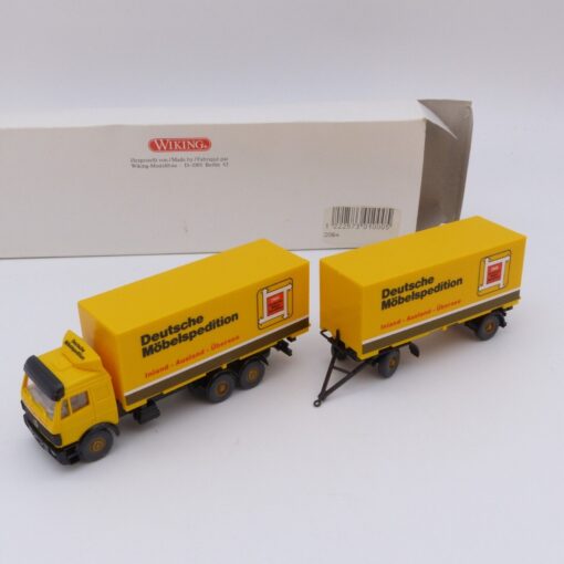 Wiking 1:87 Nr.: 57301 MB 2435 Hängerzug Deutsche Möbelspedition, in OVP EX2815