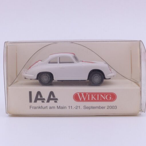 Wiking 1:87 Nr.: 81406 Porsche 356 Coupé weiß - IAA 2003, in OVP EX2868 – Bild 4