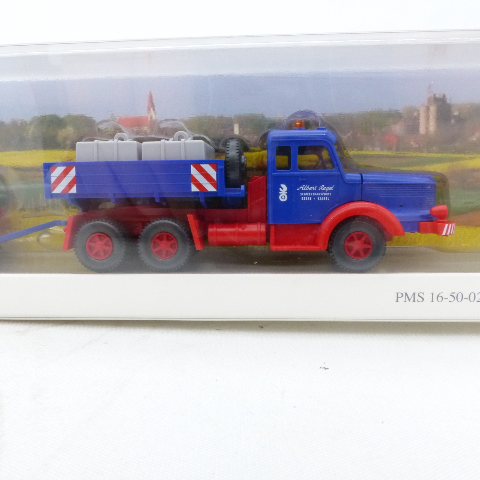 Wiking 1:87 PMS 16-50-02 Krupp Titan Albert Scheuerle Tieflader in OVP EX8444 – Bild 3
