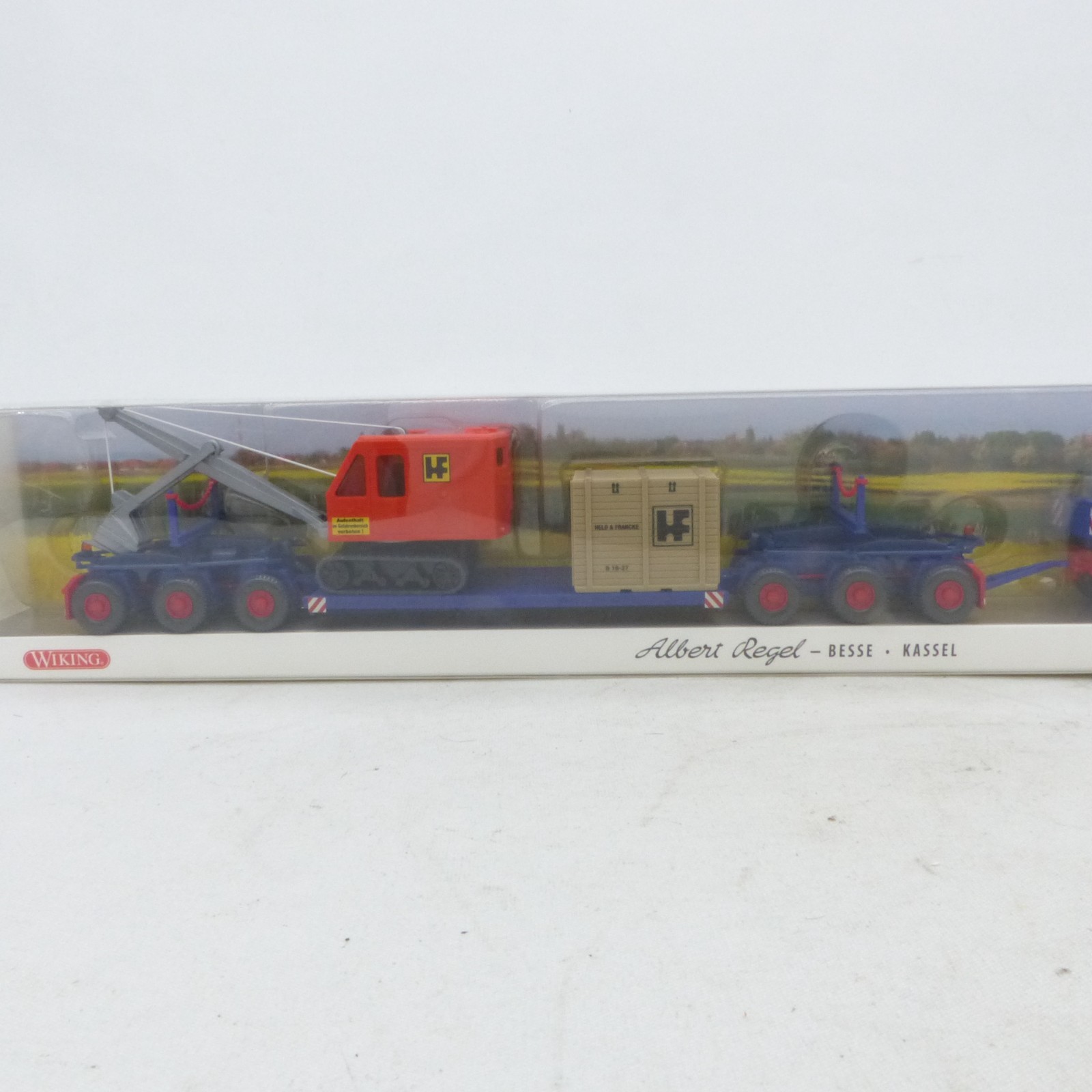 Wiking 1:87 PMS 16-50-02 Krupp Titan Albert Scheuerle Tieflader in OVP EX8444 – Bild 4