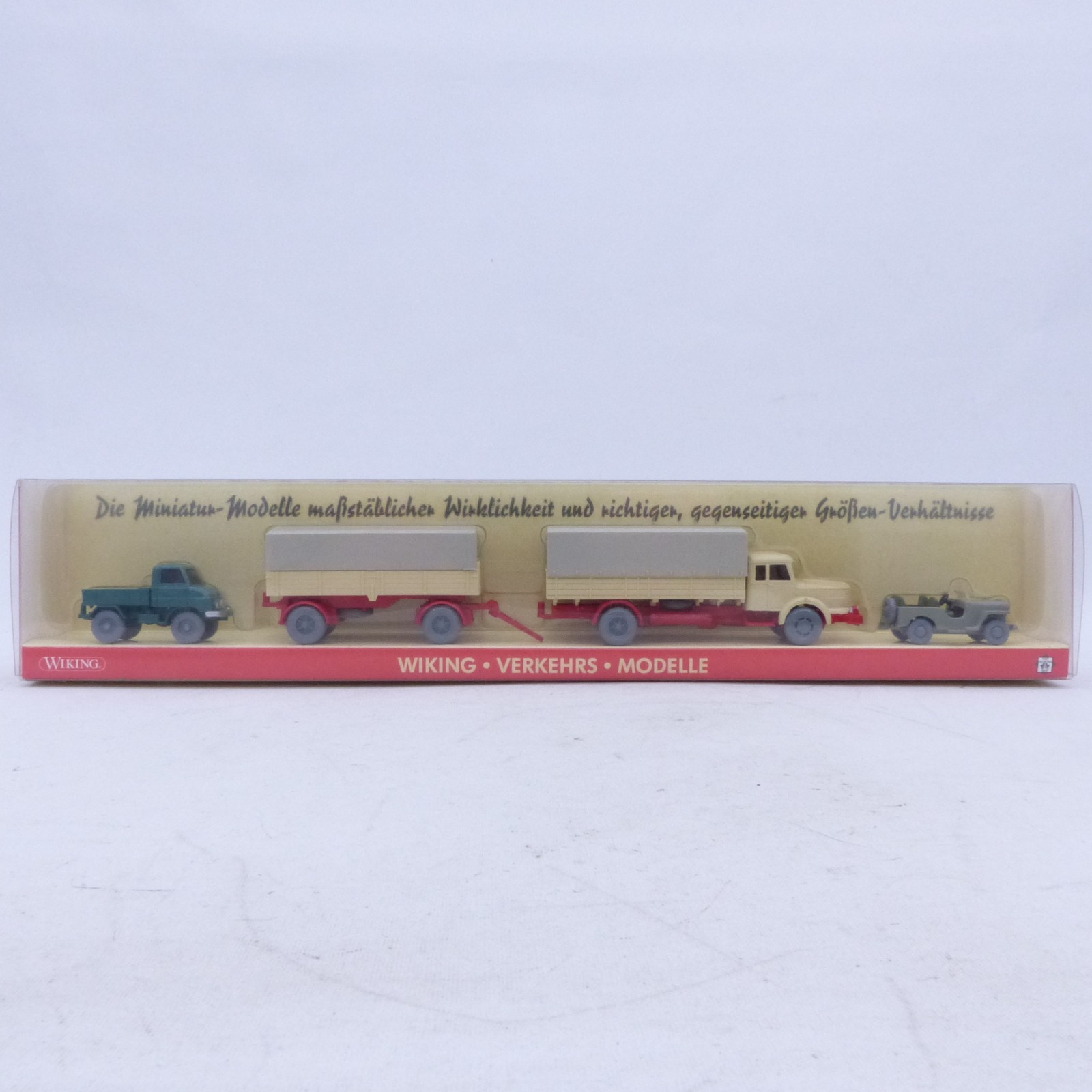 Wiking 1:87 PMS 175529 Ausgabe Nr.7 alte Verkehrs Modelle in OVP EX8467