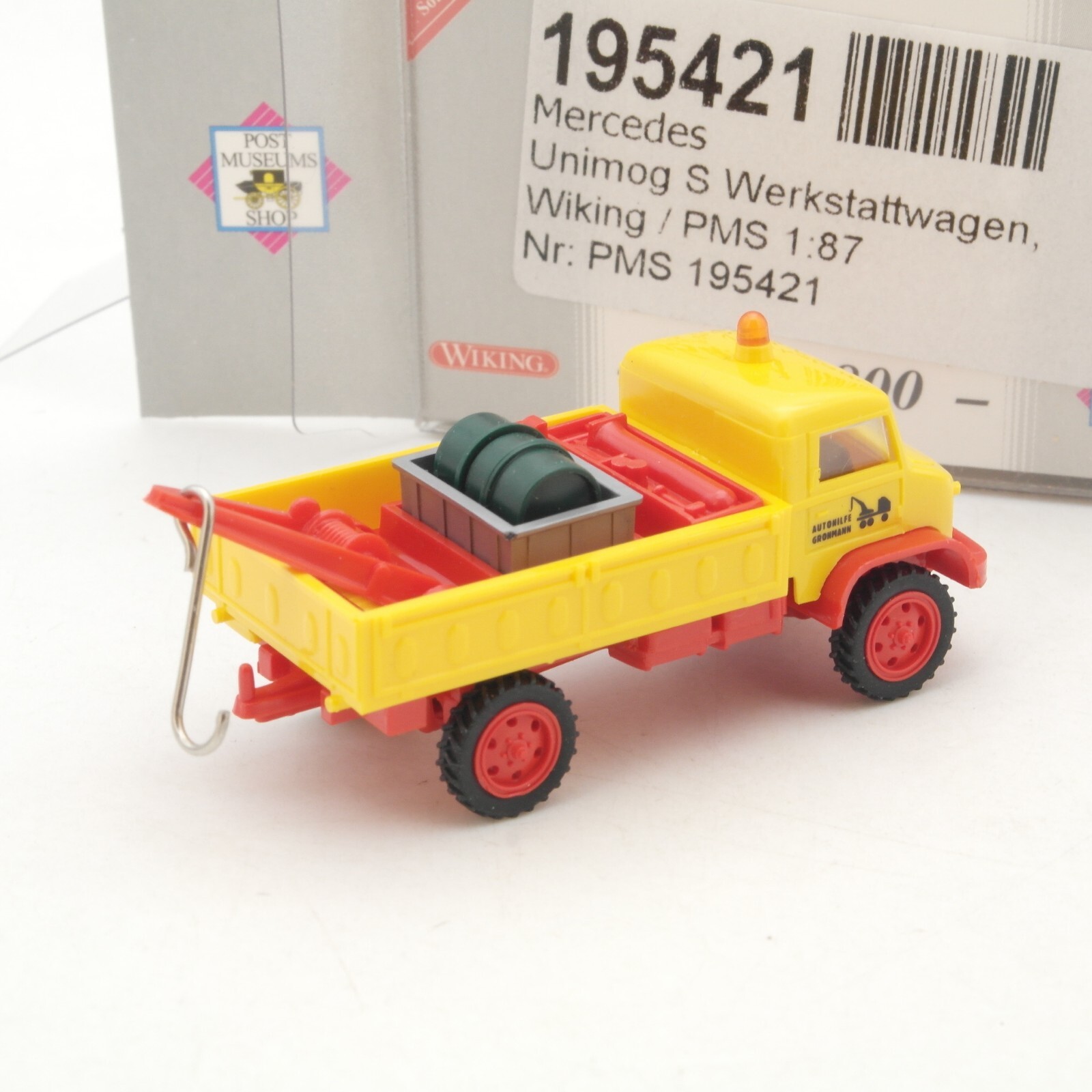Wiking 1:87 PMS 195421 MB Unimog Werkstattwagen in OVP RG8493 – Bild 3