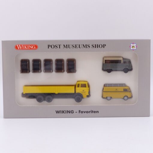 Wiking 1:87 PMS 81-58 Wiking - Favoriten 3er-Set der Bundespost in OVP EX7304 – Bild 4