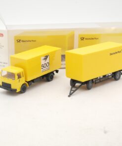 Wiking 1:87 PMS 82-09 MB Atego 1823 Festkoffer-Lastzug Post in OVP QR1109