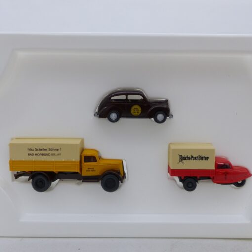Wiking 1:87 PMS 82-12 Post Museums Shop Rechs Post Bitter 3er-Set in OVP EX6676 – Bild 4