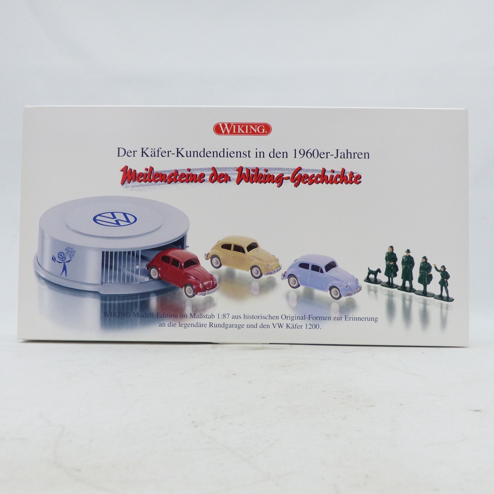 Wiking 1:87 Set 099072 Der Käfer-Kundendienst in den 1960er-Jahren in OVP EX8489
