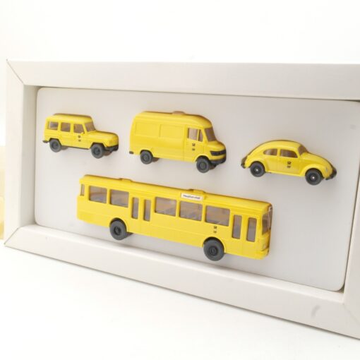 Wiking 1:87 Set Post Museums Shop 1991 4 Fahrzeuge in OVP RR1182 – Bild 3
