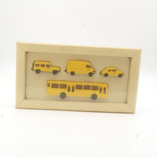 Wiking 1:87 Set Post Museums Shop 1991 4 Fahrzeuge in OVP RR1182 – Bild 4