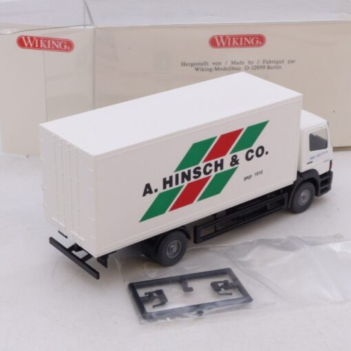 Wiking 1:87 SoMo.: MB Atego Koffer-LKW A.Hinsch & Co / Sahne Witt, in OVP EB8419 – Bild 3