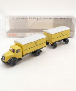 Wiking 1:87 SoMo Magirus Hängerzug 25 Jahre Post Museums Shop in OVP RG8140