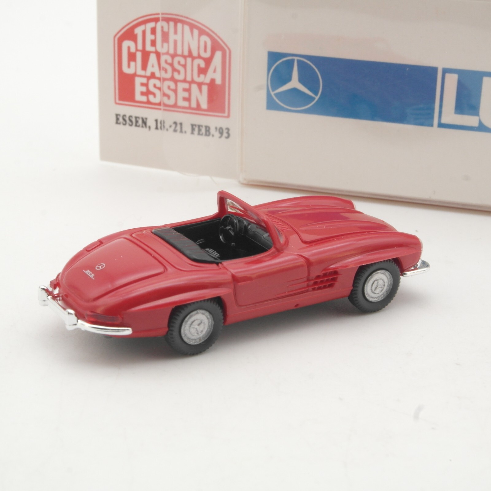 Wiking 1:87 Sondermodell Mercedes 300 SL LUEG Oldtimer Service in OVP QR7273 – Bild 4