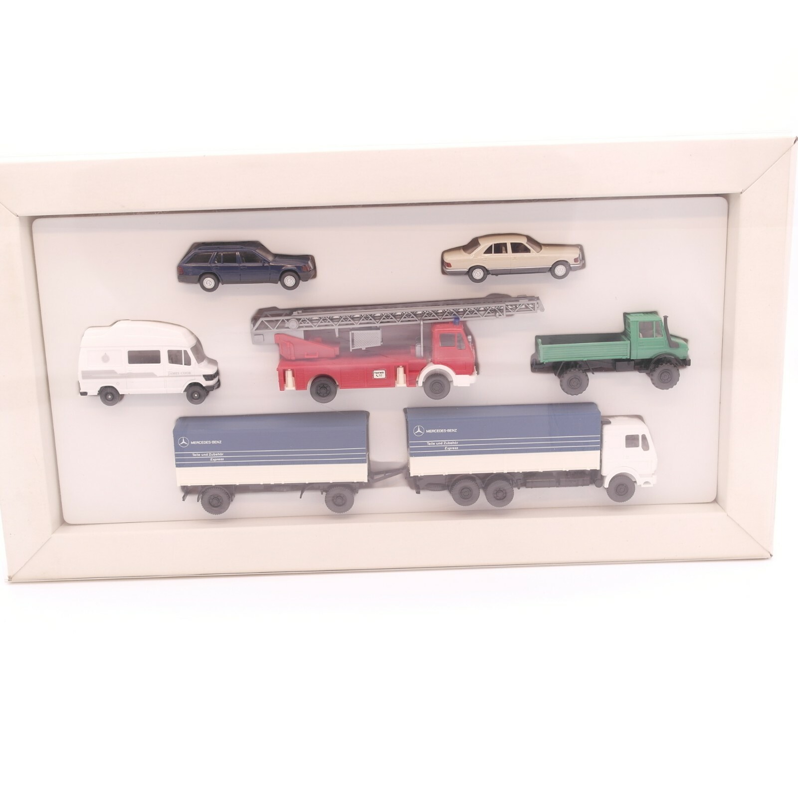 Wiking 1:87 Werbe-Set Mercedes-Benz mit 6 Fahrzeugen in OVP RT4301