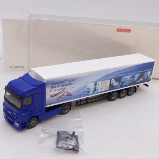 Wiking 1:87 Werbemodell: MB Actros Sattelzug NA Challenge 2003, in OVP EB8336