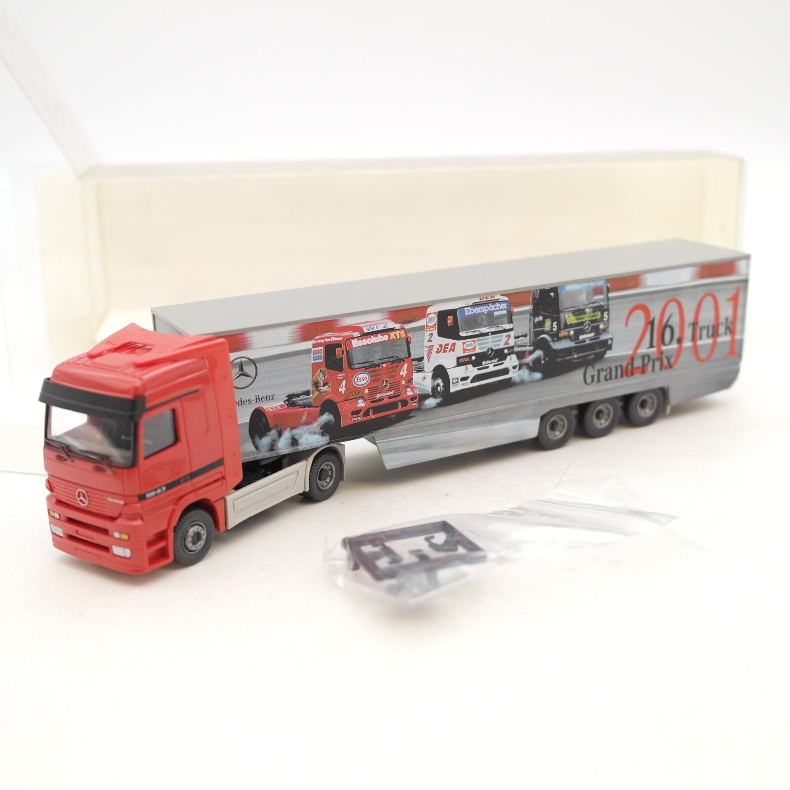 Wiking 1:87 Werbemodell MB Sattelzug Grand Prix 2001 in OVP RF3445