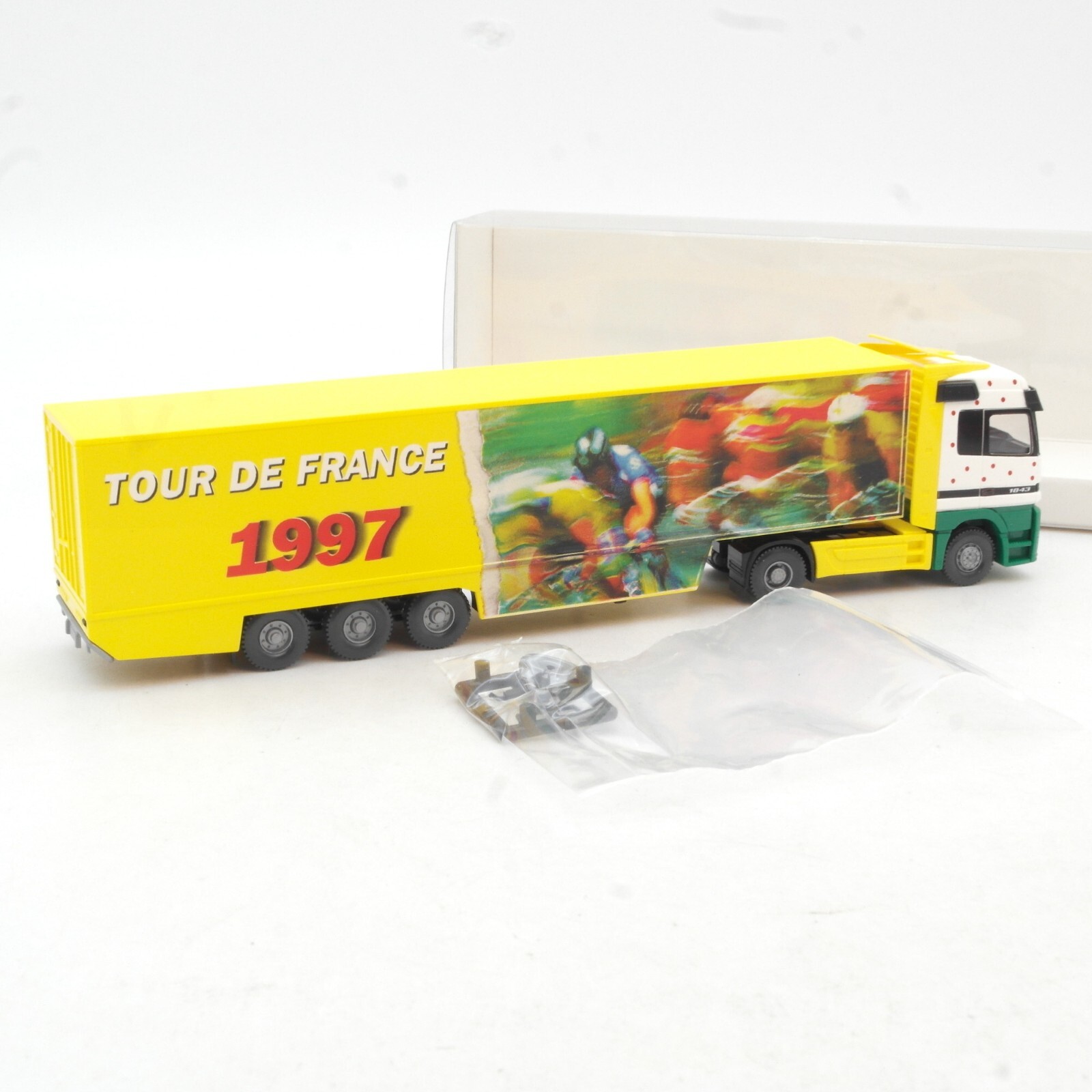 Wiking 1:87 Werbemodell MB Sattelzug Tour de France 1997 in OVP RG3238 – Bild 3