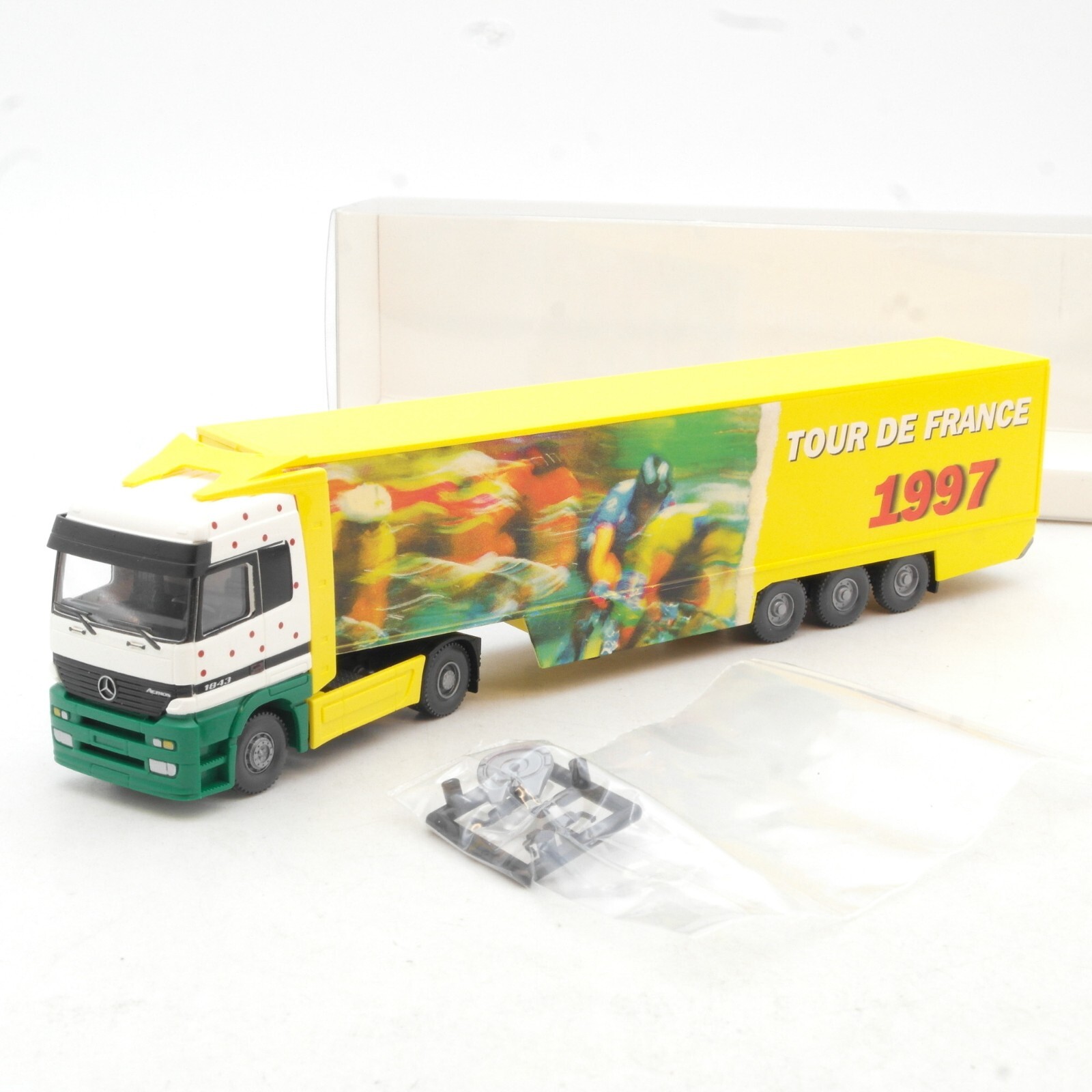 Wiking 1:87 Werbemodell MB Sattelzug Tour de France 1997 in OVP RG3238