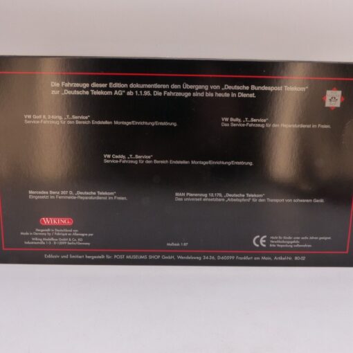Wikink 1:87 PMS Set-Nr.: 80-02 Edition ´98 - 5 Fahrzeuge, in OVP EX259 – Bild 6