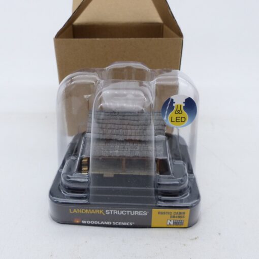 Woodland Scenics Spur N Fertigmodell BR4955 Rustic Cabin in OVP EX6068