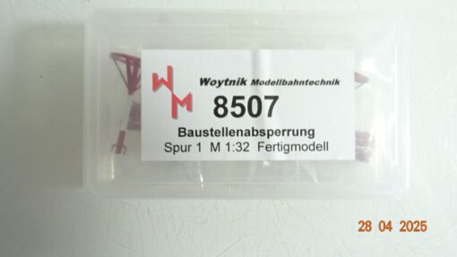 Woytnik Spur 1 8507 Baustellenabsperrung in OVP CK7868