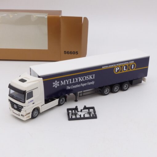 AMW / AWM 1:87 Sondermodell 56605 MB Actros Sattelzug MYLLYSKOSKI in OVP EX6834